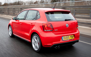 Volkswagen Polo GTI 5-door (2010) UK (#45005)