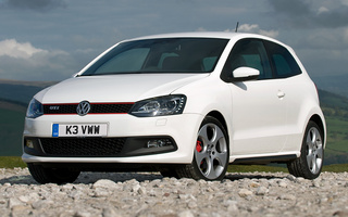 Volkswagen Polo GTI 3-door (2010) UK (#45077)