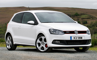 Volkswagen Polo GTI 3-door (2010) UK (#45081)