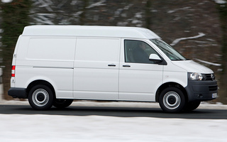 Volkswagen Transporter Panel Van with medium roof [LWB] (2009) (#45274)