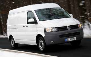 Volkswagen Transporter Panel Van with medium roof [LWB] (2009) (#45275)