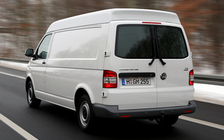Volkswagen Transporter Panel Van with medium roof [LWB] (2009) (#45277)