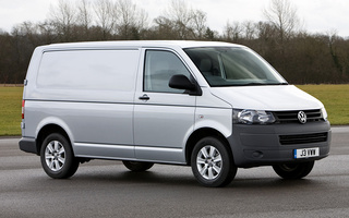 Volkswagen Transporter Panel Van (2009) UK (#45658)