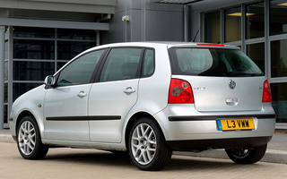 Volkswagen Polo GT 5-door (2004) UK (#45935)