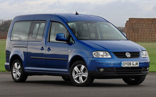 Volkswagen Caddy Maxi (2007) UK (#46215)