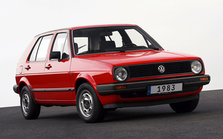 Volkswagen Golf 5-door (1983) (#46358)