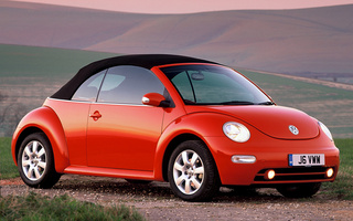 Volkswagen New Beetle Cabriolet (2003) UK (#46490)