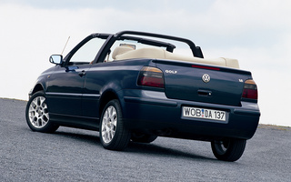 Volkswagen Golf Cabriolet (1998) (#46541)