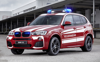 BMW X3 M Sport Feuerwehr (2016) (#46827)