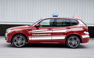 BMW X3 M Sport Feuerwehr (2016) (#46828)
