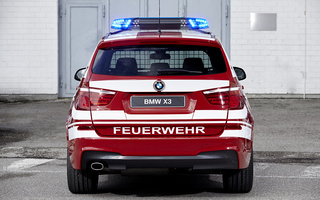 BMW X3 M Sport Feuerwehr (2016) (#46830)