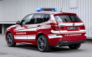 BMW X3 M Sport Feuerwehr (2016) (#46831)