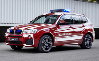 BMW X3 M Sport Feuerwehr (2016) (#46832)