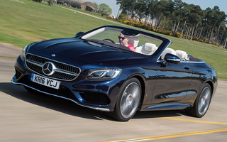 Mercedes-Benz S-Class Cabriolet AMG Line (2015) UK (#47761)