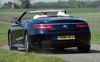 Mercedes-Benz S-Class Cabriolet AMG Line (2015) UK (#47763)