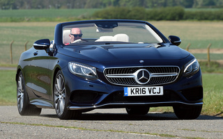 Mercedes-Benz S-Class Cabriolet AMG Line (2015) UK (#47764)