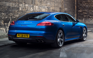 Porsche Panamera S E-Hybrid (2013) UK (#48881)