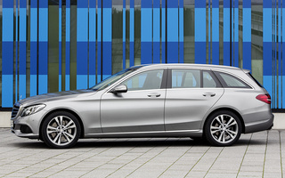 Mercedes-Benz C-Class Estate Plug-In Hybrid with classic grille (2015) (#51499)