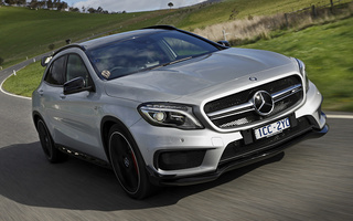 Mercedes-Benz GLA 45 AMG Aerodynamics Package (2014) AU (#51788)