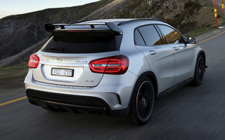 Mercedes-Benz GLA 45 AMG Aerodynamics Package (2014) AU (#51789)