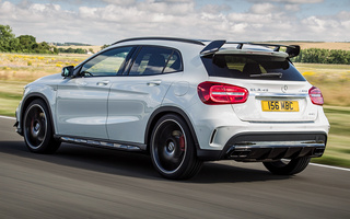 Mercedes-Benz GLA 45 AMG Aerodynamics Package (2014) UK (#51829)