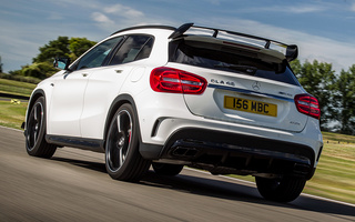 Mercedes-Benz GLA 45 AMG Aerodynamics Package (2014) UK (#51830)