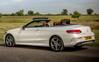 Mercedes-Benz C-Class Cabriolet AMG Line (2016) UK (#51903)