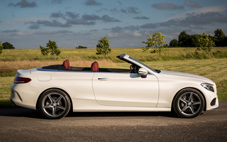 Mercedes-Benz C-Class Cabriolet AMG Line (2016) UK (#51905)