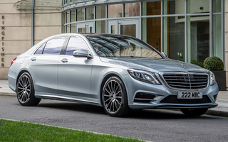 Mercedes-Benz S-Class Plug-In Hybrid AMG Line [Long] (2014) UK (#51967)