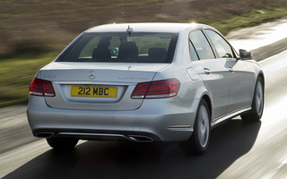 Mercedes-Benz E-Class Hybrid with sports grille (2013) UK (#52585)