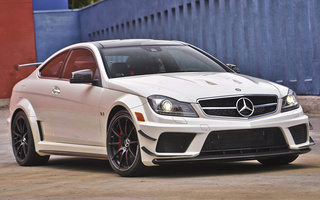 Mercedes-Benz C 63 AMG Coupe Black Series Aerodynamics Package (2012) US (#52698)