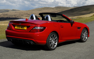 Mercedes-Benz SLK 55 AMG (2012) UK (#52747)