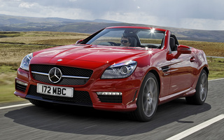 Mercedes-Benz SLK 55 AMG (2012) UK (#52748)