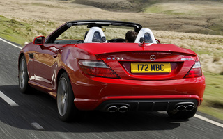 Mercedes-Benz SLK 55 AMG (2012) UK (#52750)