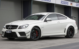 Mercedes-Benz C 63 AMG Coupe Black Series Aerodynamics Package (2012) AU (#52759)