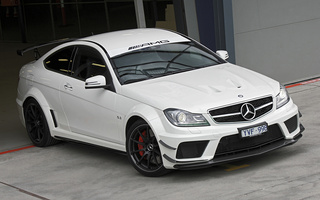 Mercedes-Benz C 63 AMG Coupe Black Series Aerodynamics Package (2012) AU (#52761)