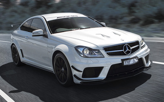 Mercedes-Benz C 63 AMG Coupe Black Series Aerodynamics Package (2012) AU (#52762)