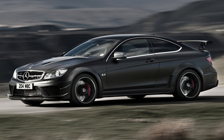 Mercedes-Benz C 63 AMG Coupe Black Series Aerodynamics Package (2012) UK (#52859)