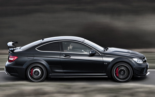 Mercedes-Benz C 63 AMG Coupe Black Series Aerodynamics Package (2012) UK (#52860)