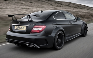 Mercedes-Benz C 63 AMG Coupe Black Series Aerodynamics Package (2012) UK (#52861)