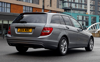 Mercedes-Benz C-Class Estate with sports grille (2011) UK (#53485)