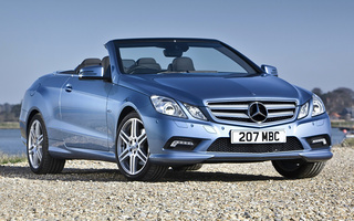 Mercedes-Benz E-Class Cabriolet AMG Styling (2010) UK (#53750)