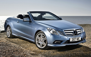 Mercedes-Benz E-Class Cabriolet AMG Styling (2010) UK (#53752)