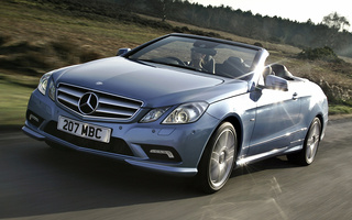 Mercedes-Benz E-Class Cabriolet AMG Styling (2010) UK (#53753)