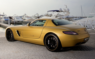 Mercedes-Benz SLS AMG Desert Gold (2010) (#54018)