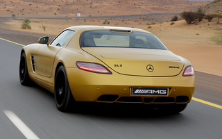 Mercedes-Benz SLS AMG Desert Gold (2010) (#54020)