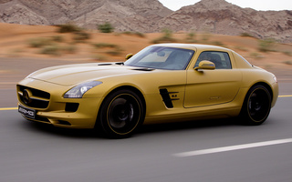 Mercedes-Benz SLS AMG Desert Gold (2010) (#54021)