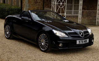 Mercedes-Benz SLK 55 AMG (2008) UK (#54706)