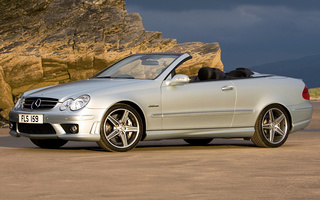 Mercedes-Benz CLK 63 AMG Cabriolet (2006) UK (#55071)