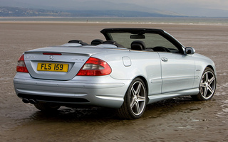 Mercedes-Benz CLK 63 AMG Cabriolet (2006) UK (#55073)